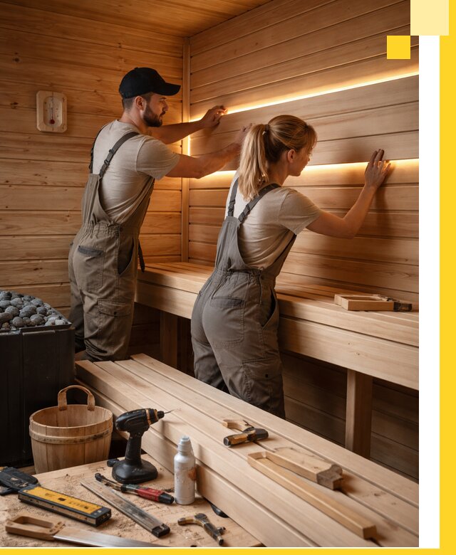 Дизайн саун и бань под ключ с индивидуальным проектом в Ивантеевке