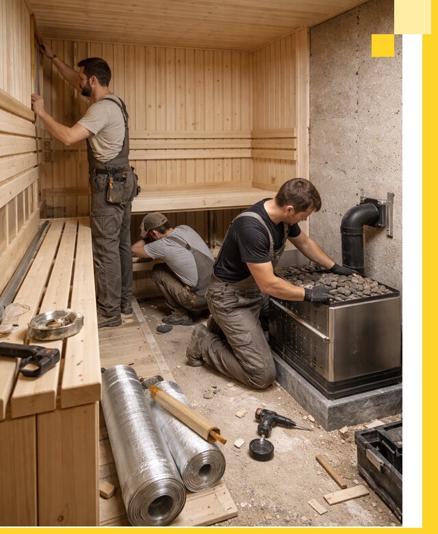 Индивидуальные сауны на заказ в Ивантеевке под ключ, проект и монтаж