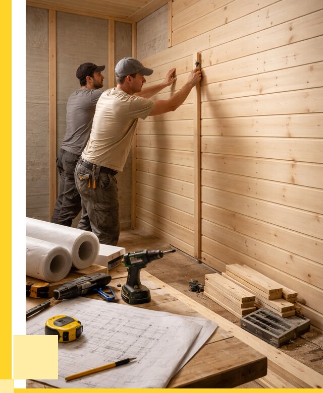 Обшивка бани вагонкой в Ивантеевке от 1234 р., ЭриданВнт