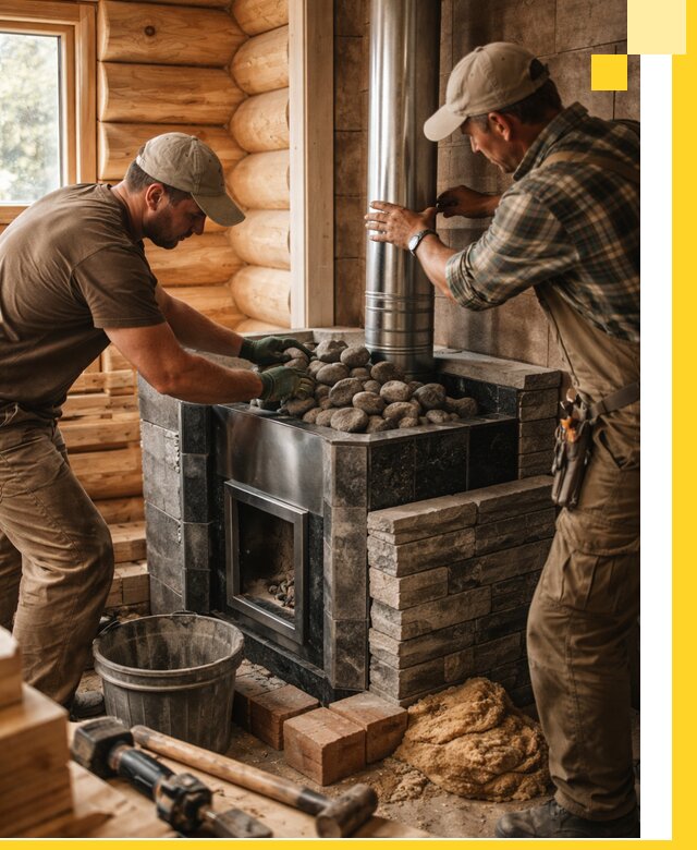 Строительство и отделка русских бань под ключ в Ивантеевке