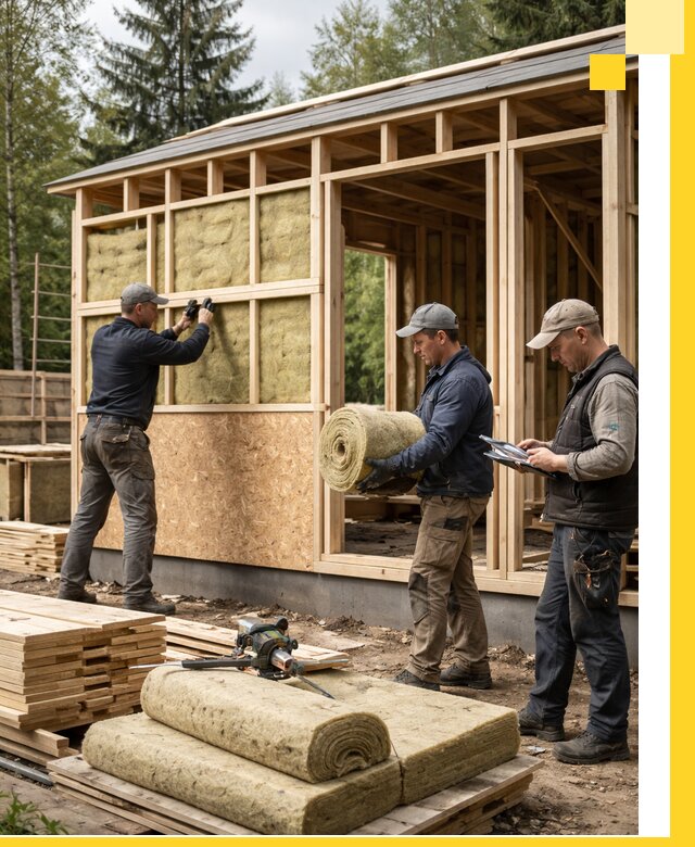 Проектирование и строительство каркасных бань в Ивантеевке под ключ