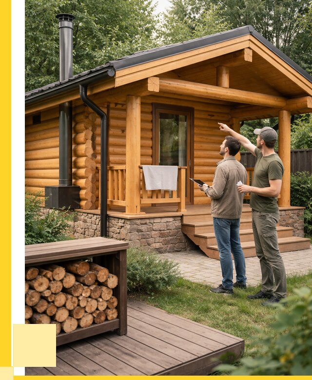 Бани для дачи под ключ в Ивантеевке от 257175 р. | ЭриданВнт