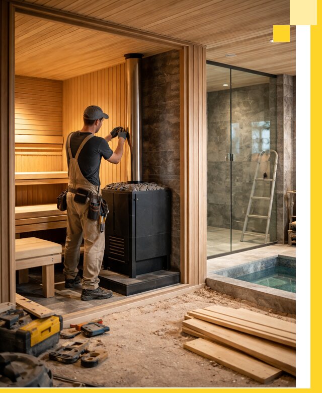 Полное строительство банных комплексов под ключ в Ивантеевке