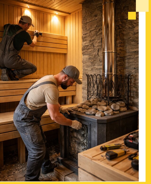 Комплексный дизайн бань, саун и зон отдыха в Ивантеевке