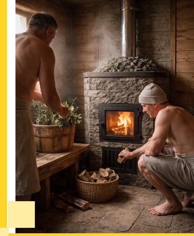 Банные печи под ключ в Ивантеевке от 46292 р. | ЭриданВнт кирпичная