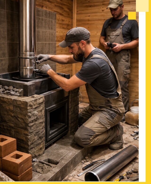 Изготовление и установка банных печей под ключ в Ивантеевке