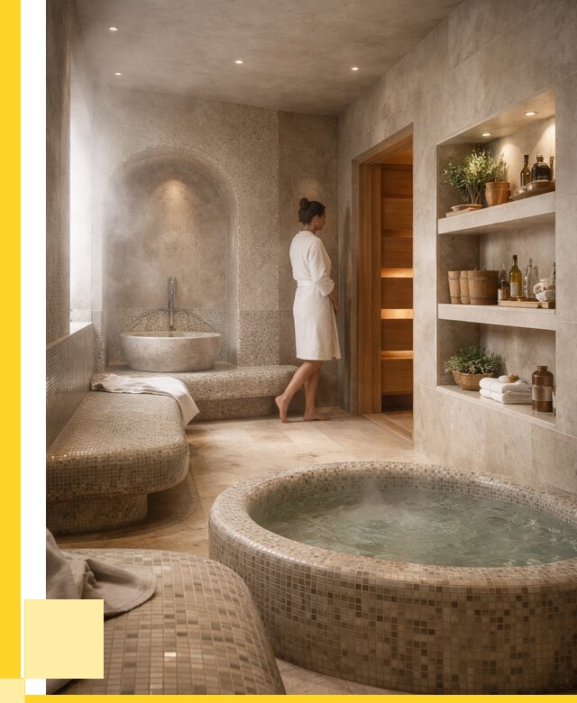 Строительство бани с хамамом в Ивантеевке от 771525 р. | ЭриданВнт