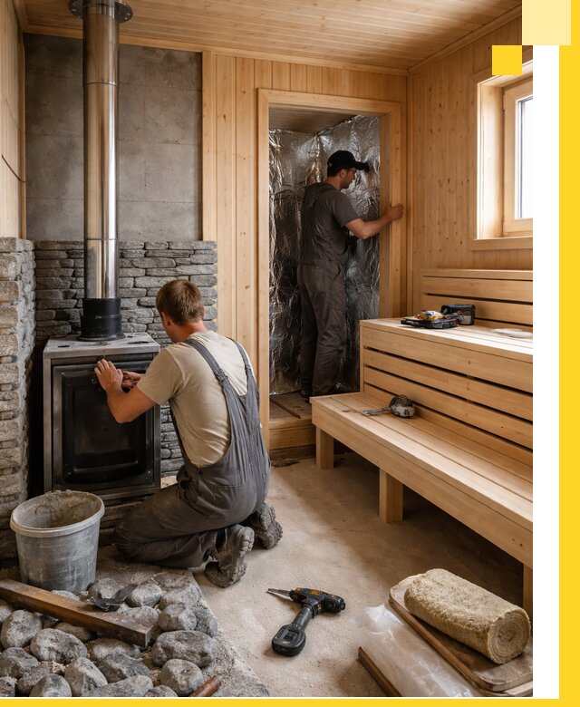 Строительство и изготовление бань под ключ в Ивантеевке