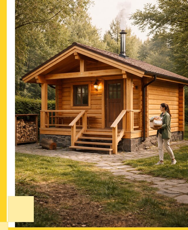 Купить баню под ключ в Ивантеевке от 668655 р. | ЭриданВнт