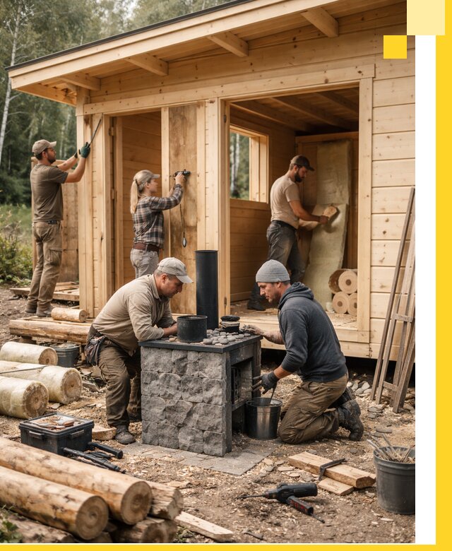 Купить баню под ключ в Ивантеевке строительство монтаж отделка