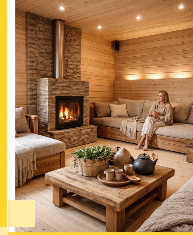 Проект бани с комнатой отдыха в Ивантеевке от 36005 р. | ЭриданВнт