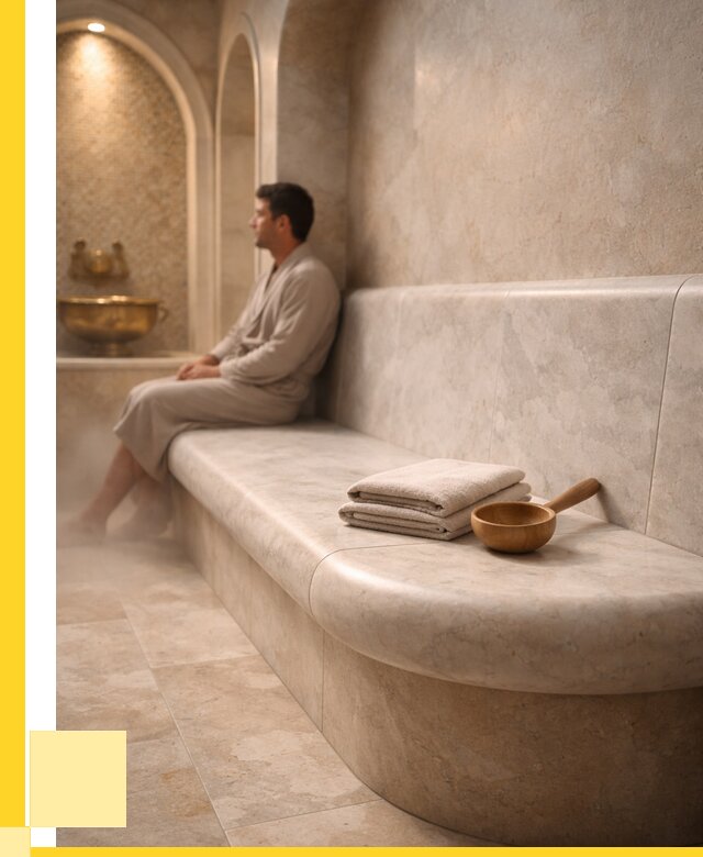 Сиденья для хамама в Ивантеевке под ключ от 12344 р. | ЭриданВнт