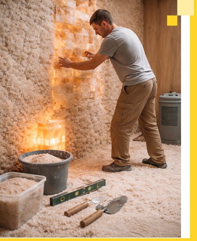 Проектирование и монтаж соляных комнат в Ивантеевке под ключ